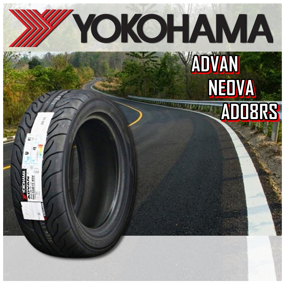 ยางรถยนต์ ขนาด 265/60R18 รุ่น AD08RS ยี่ห้อ YOKOHAMA (แถมจุ๊บลม)