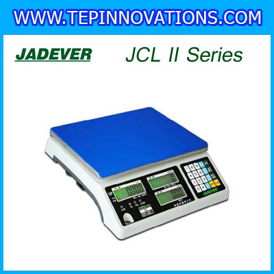เครื่องชั่งนับจำนวน6kg เครื่องชั่งรุ่น JCL II พิกัด 6kg x 0.5g เครื่องชั่งนับชิ้นงาน6kg ตาชั่งดิจิตอล6kg เครื่องชั่งดิจิตอล6kg เครื่องชั่งยี่ห้อ JADEVER รุ่น JCL II