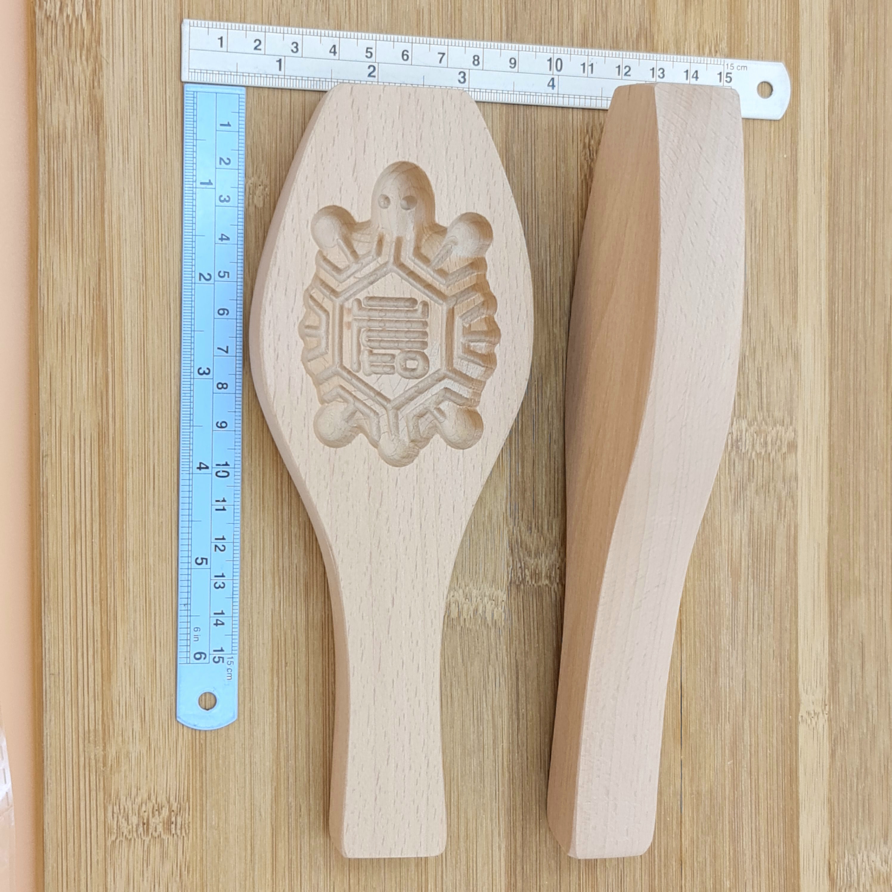 แม่พิมพ์ไม้ เต่า อังกู๊ ขนมมงคลโบราณ เจริญ12