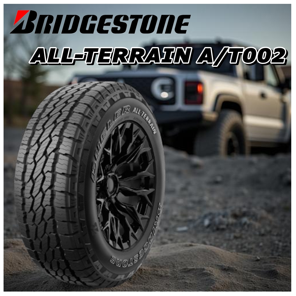 ยางรถยนต์ ขนาด 275/70R16 ,265/70R16 ,245/70R16 รุ่น Dueler ALL-TERRAIN A/T002 ยี่ห้อ BRIDGESTONE (แถมจุ๊บลม)
