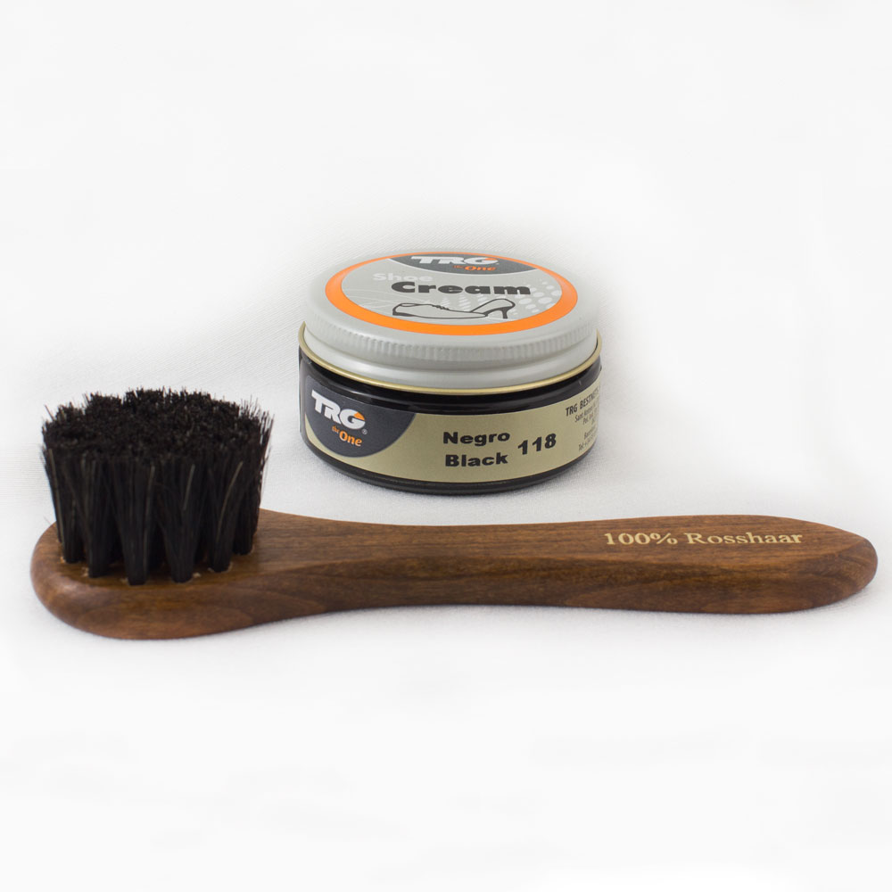 แปรงขนม้า หัวกลมชนิดด้าม Horse Hair Dauber Brush Deluxe Made in Germany