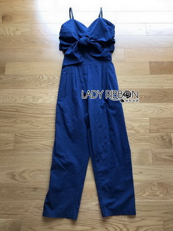Lady Lily Casual Chic Ribbon Jumpsuit