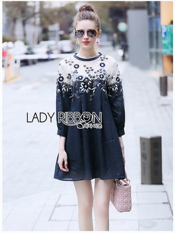 Black Cotton Dress เดรสสั้นผ้าคอตตอนสีกม