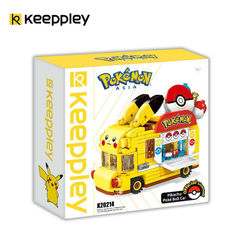 (สินค้าลิขสิทธิ์แท้) ชุดตัวต่อการ์ตูน Pokemon x Keeppley
