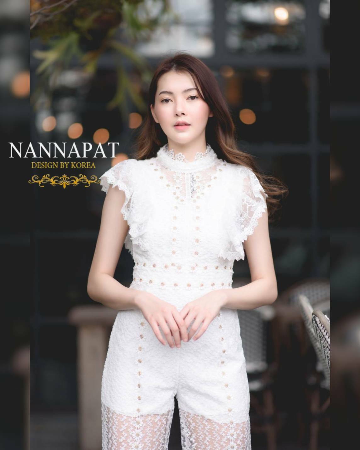 Jumpsuit งานอลัง ปักแน่นทั้งชุด ดัดแปลงจากชุดเดรส