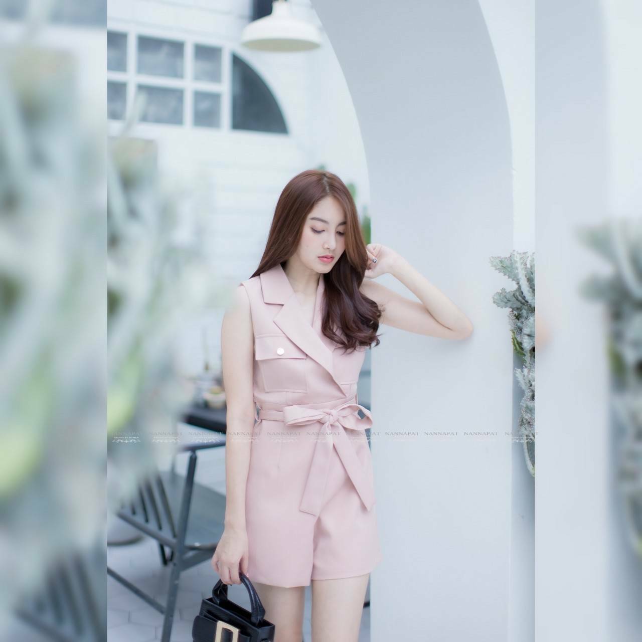 Jumpsuit ขาสั้น