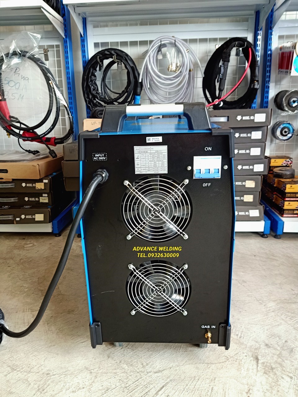 เครื่องเชื่อมอลูมิเนียม315อแมป์ UMINIรุ่นTIG315PACDC