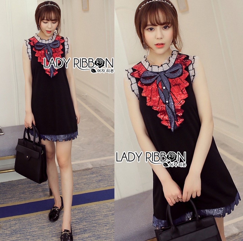 Lady Ribbon's Made 🎀 Gucci Sequin Ribbon Mini Dress