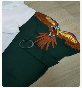 เสื้อผ้าชีฟองแขนระบาย 2 ชั้น