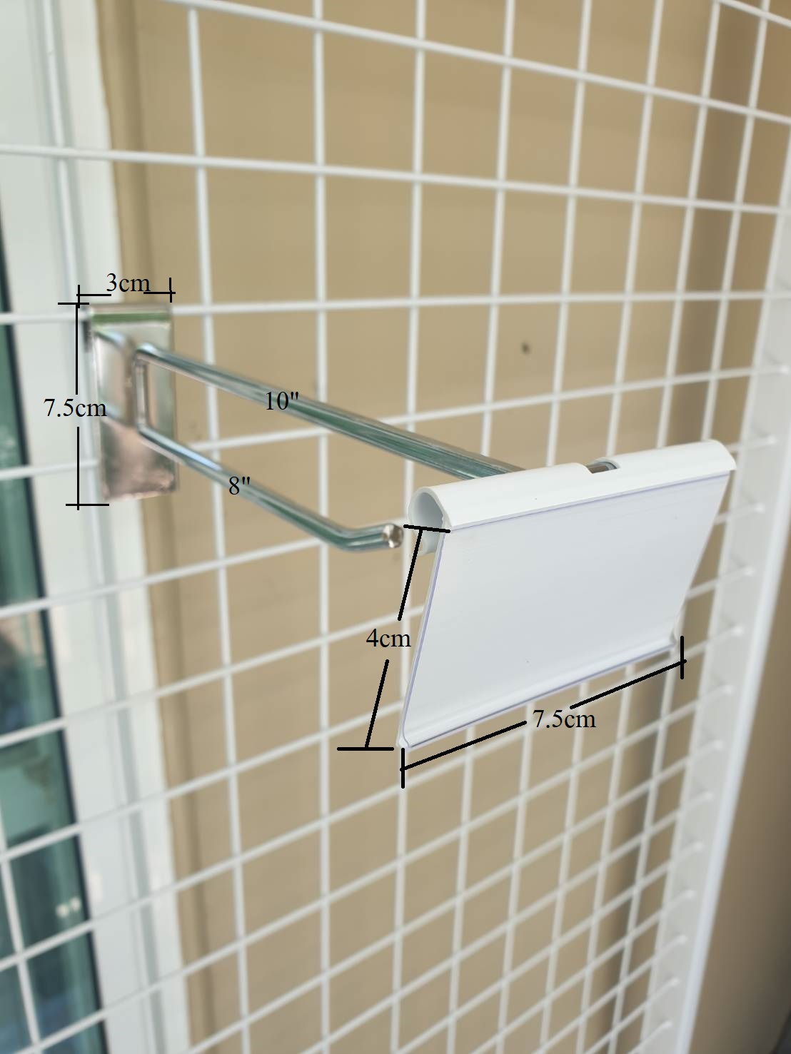 ฮุคเหล็ก แขวนสินค้า