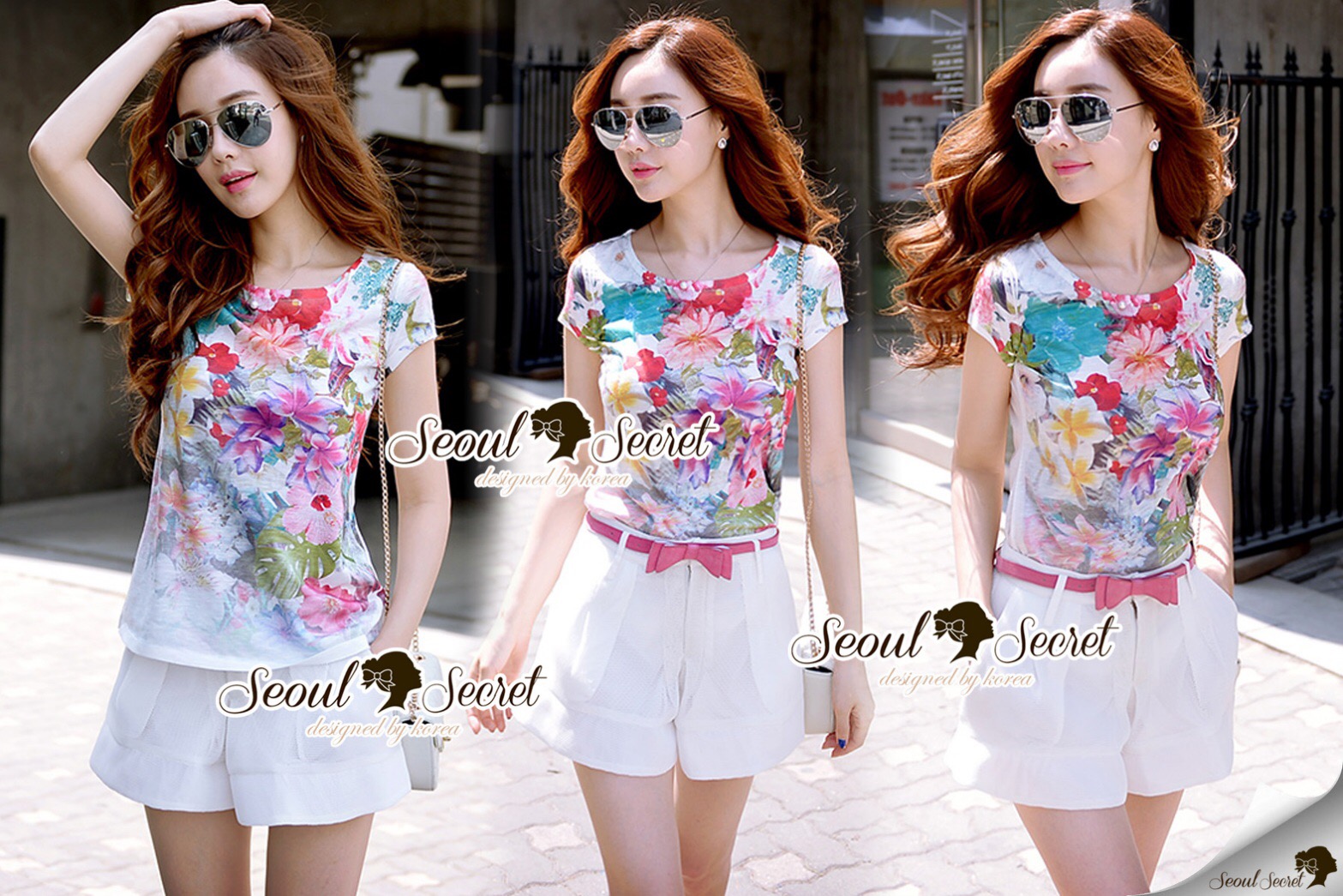 Lady Ribbon Online SS11060616 Seoul Secret Say's... Summer Variously Blossom Color Set