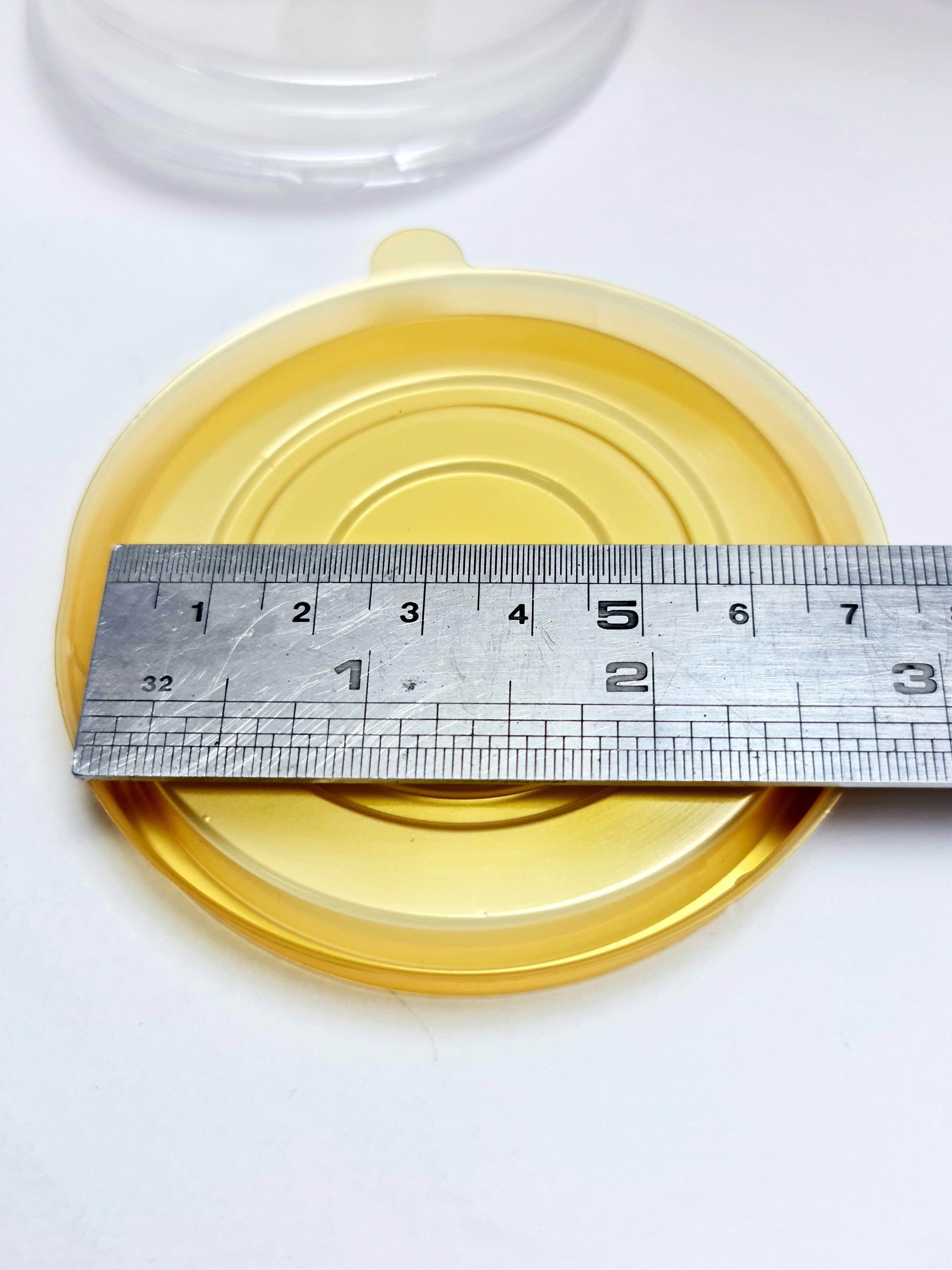 กล่องกลมฝาโดม 6.7*4.8cm. 50ชุด/แพ็ค กล่องขนมไหว้พระจันทร์ ขนมเปี๊ยะ ขนมวุ้น เค้กส้ม ของไหว้ ของชำร่วย bbpo j12