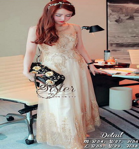 แม็กซี่เดรสลุคสวยหรู