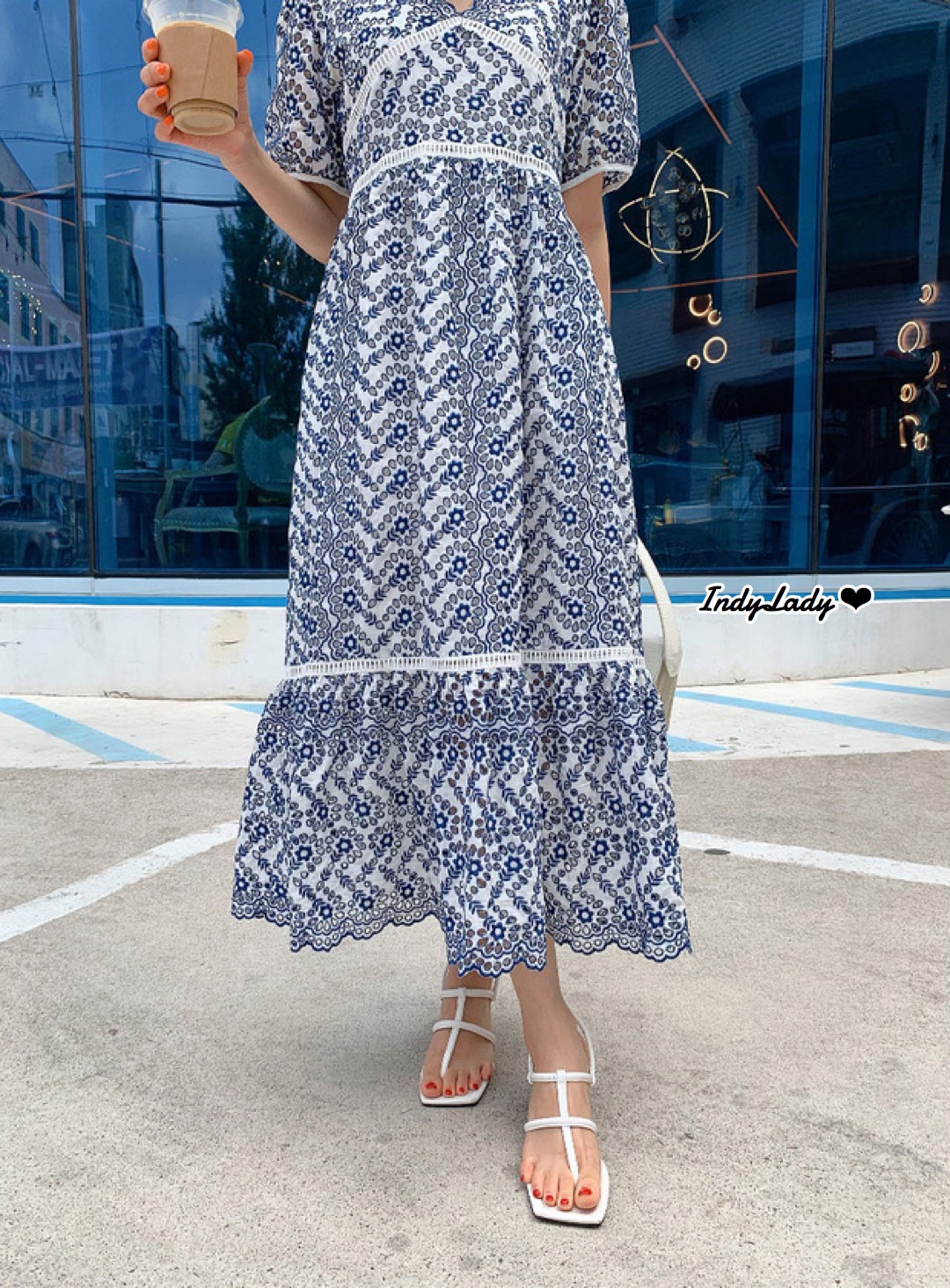 Maxi Dress งานลูกไม้