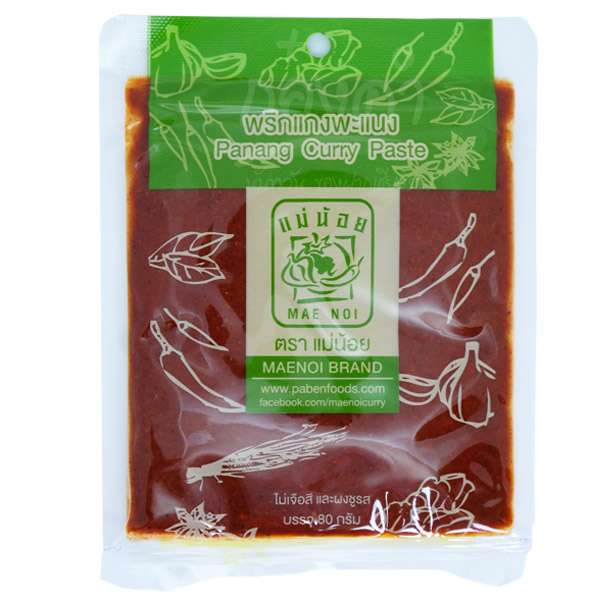 พริกแกง พะแนง (80g) แม่น้อย