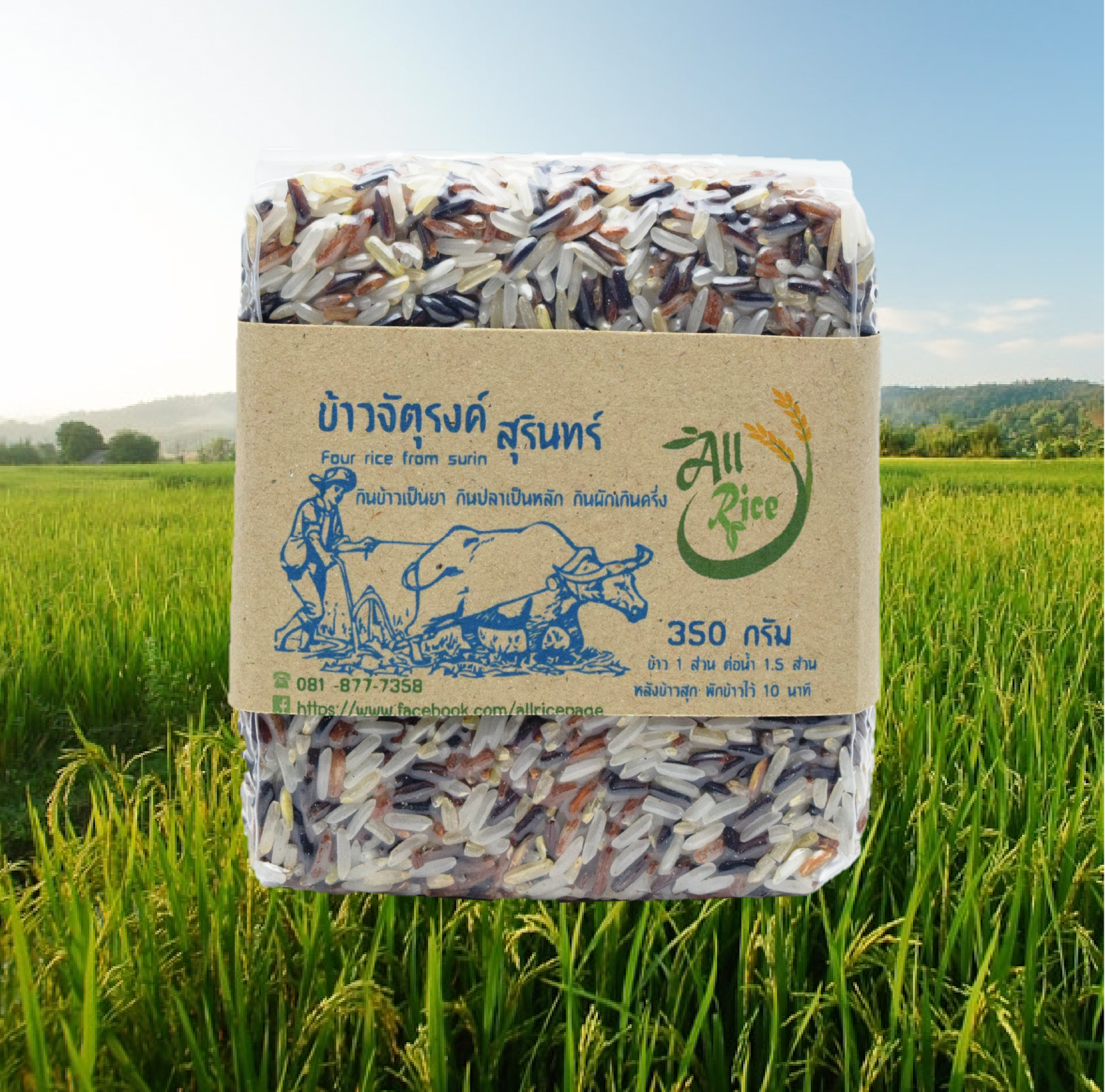 ข้าวจัตุรงค์ 350 กรัม