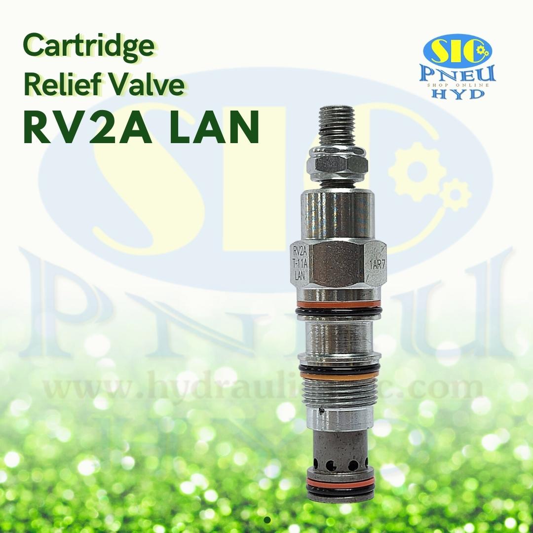 RV2A-T11A-LAN Cartridge Relief Valve เทียบ SUN Hydraulic รุ่น RVCA-LCN