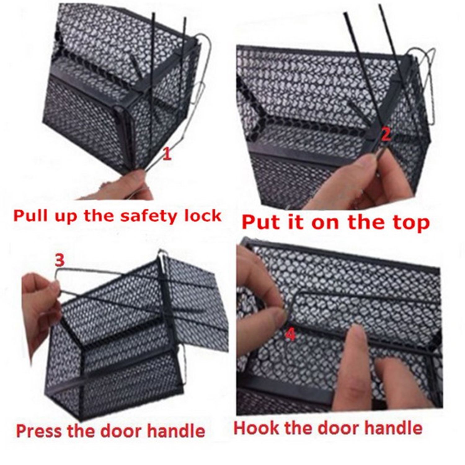 กรงดักหนู กับดักหนูแบบกรง