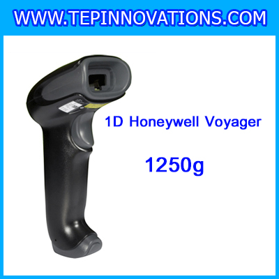 เครื่องอ่านบาร์โค้ด บาร์โค้ดสแกนเนอร์ เครื่องยิงบาร์โค้ด เลเซอร์บาร์โค้ด 1D Honeywell Voyager 1250 (ไม่รวมขาตั้ง)