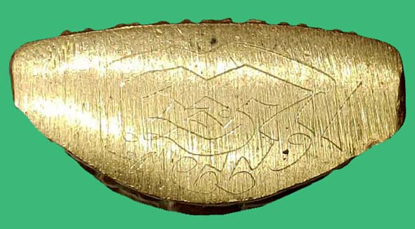 รูปหล่อปั๊มหลวงหลวงพ่อเดิมรุ่นเพดานโบสถ์ องค์ที่ 9 (หกเส้น)