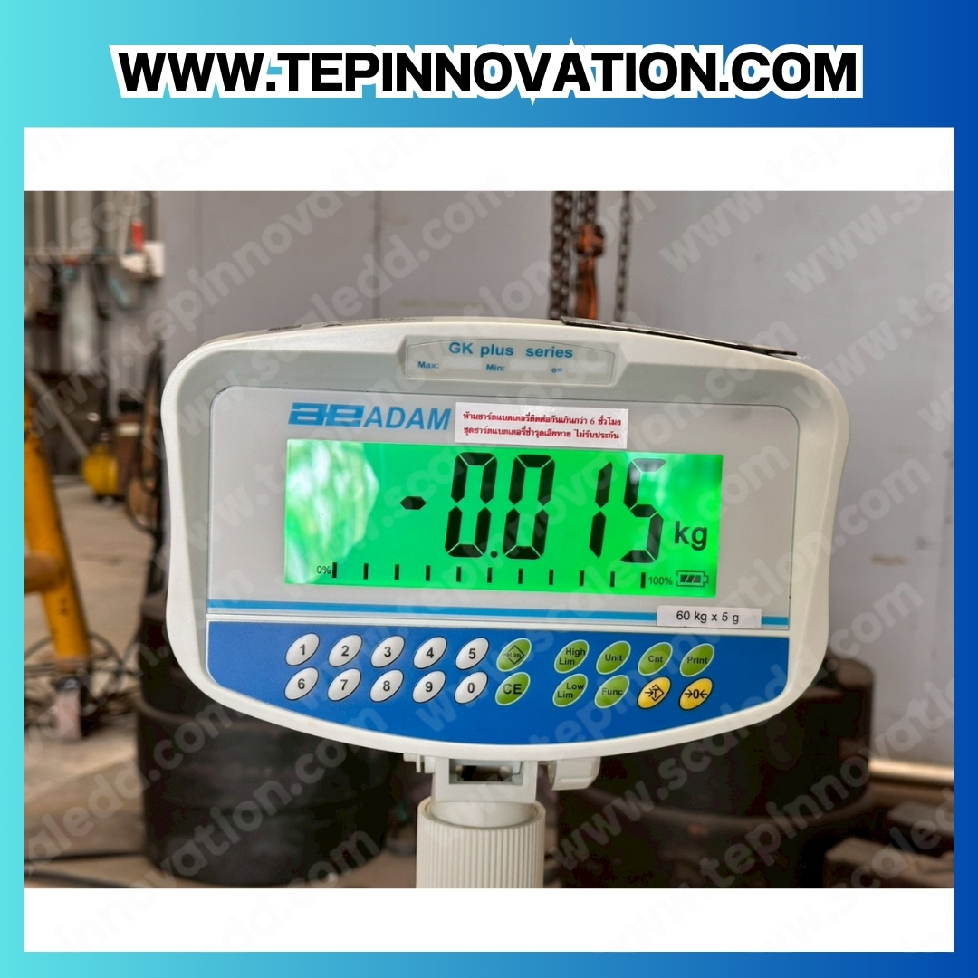เครื่องชั่งน้ำหนักดิจิตอล ADAM รุ่น GK-60kg x 0.002kg เครื่องชั่งน้ำหนัก30กิโล เครื่องชั่งดิจิตอล30kg เครื่องชั่งน้ำหนัก30kg ตาชั่ง30kg ขนาดแท่น 30x40cm ยี่ห้อ ADAM รุ่น GK