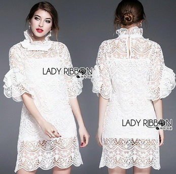 Lady Ann Boleyn Modern Vintage Lace Dress