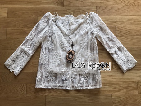 Lady Nana Button-Down Cream