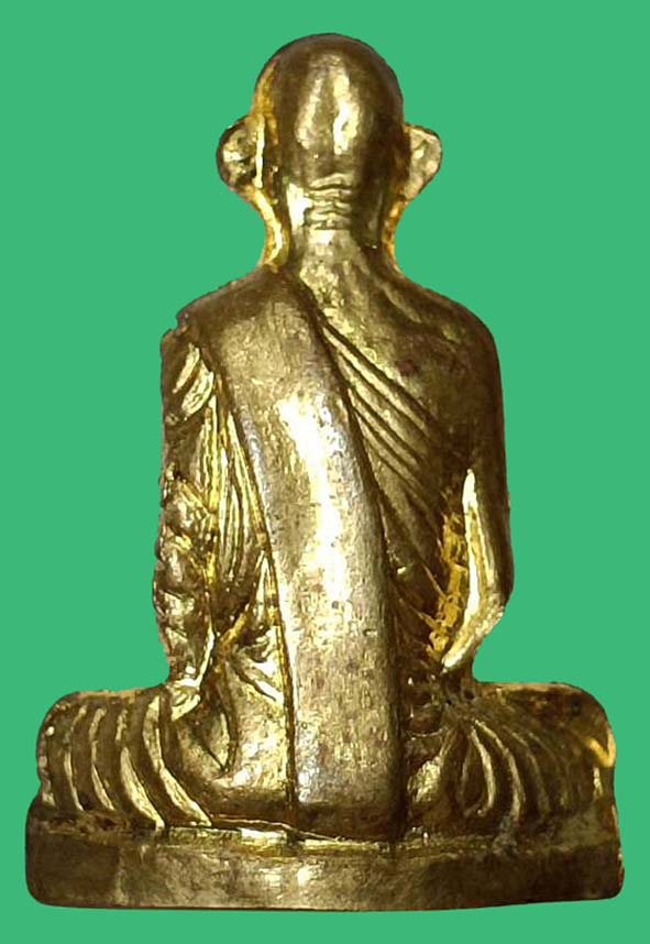 รูปหล่อปั๊มหลวงหลวงพ่อเดิมรุ่นเพดานโบสถ์ องค์ที่ 5 (สี่เส้น)