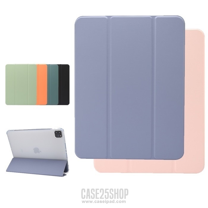 Smart Case หลังใสซิลิโคน TPU (มีที่เก็บปากกา) - เคส iPad Pro 11" Gen 3/4 (2021/2022)