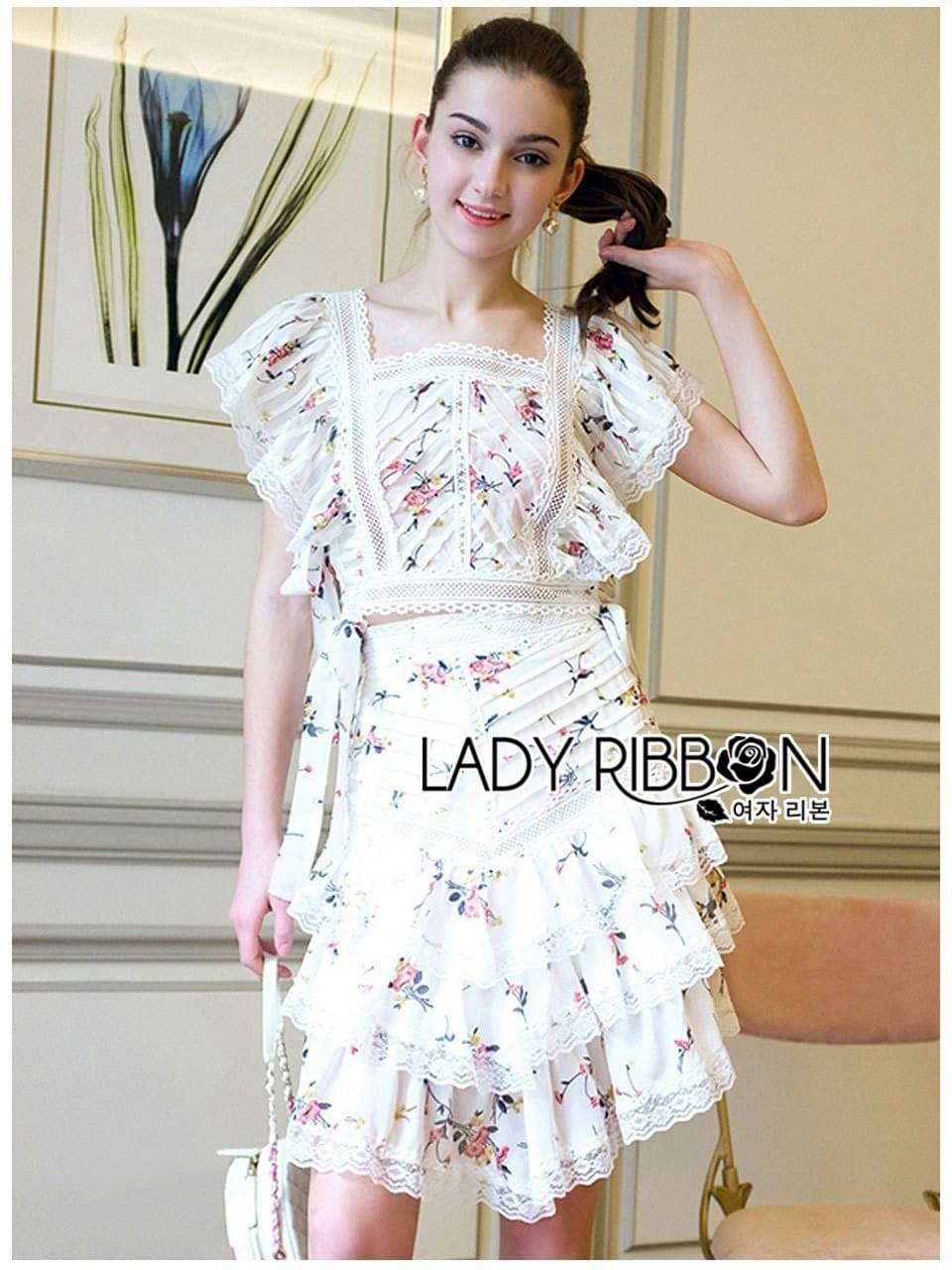 เซ็ตเสื้อและกระโปรงสั้นผ้าคอตตอน