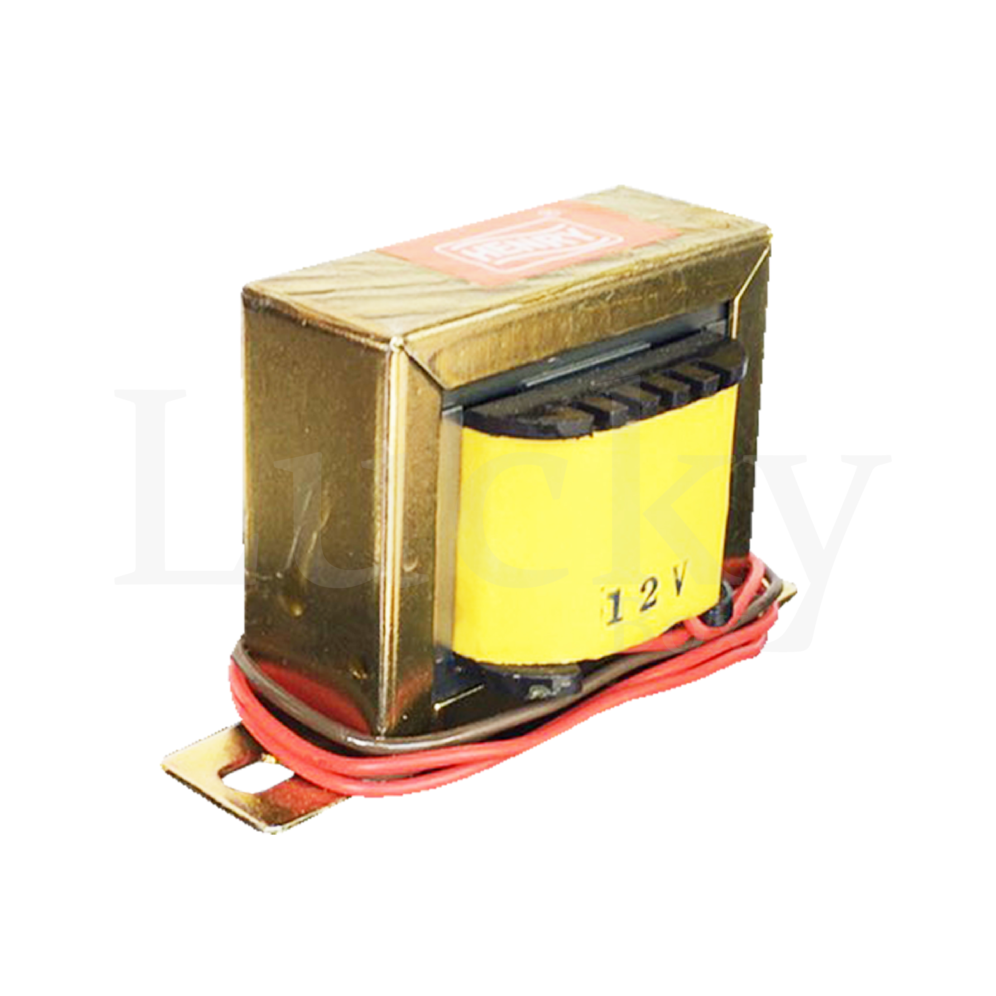 Transformer หม้อแปลงไฟฟ้า หม้อแปลงสายสั้น 550 mA จ่ายไฟ AC 12 V