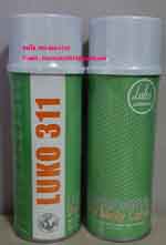 LUKO 311 Moly Dry Lubricantสเปรย์น้ำมันหล่อลื่นผสมโมลี่ใช้หล่อลื่นได้ดีทนความร้อนสูงทาทานต่อน้ำน้ำมันและกรดด่าง
