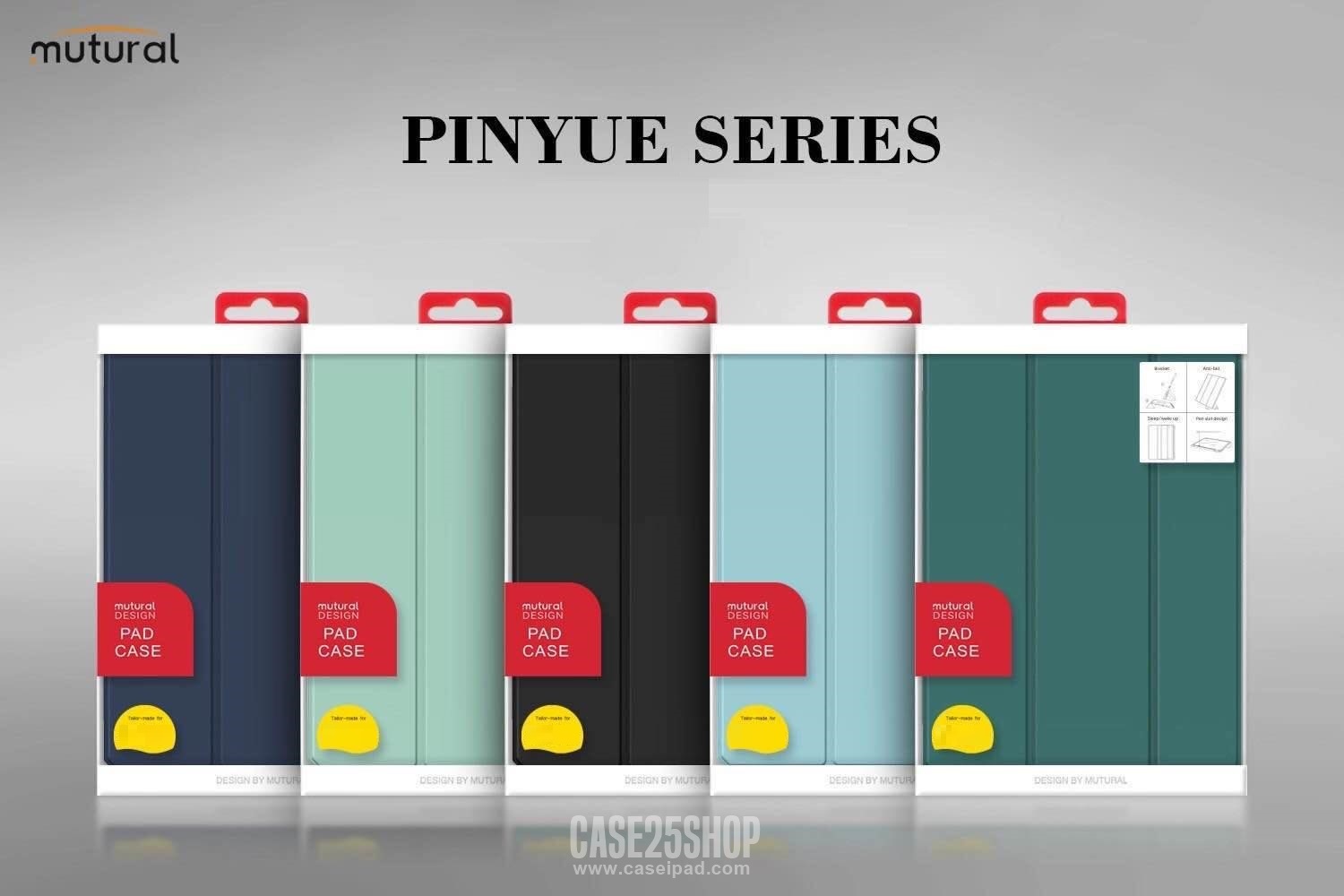 Mutural PINYUE SERIES - เคส iPad 10.2" Gen 7/8/9