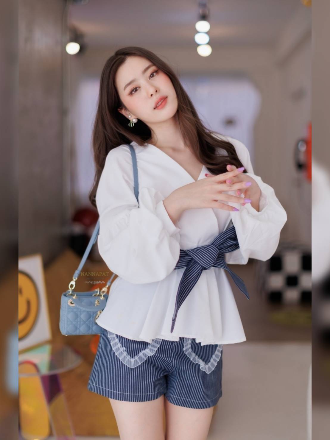 เสื้อแขนยาวพองน่ารัก