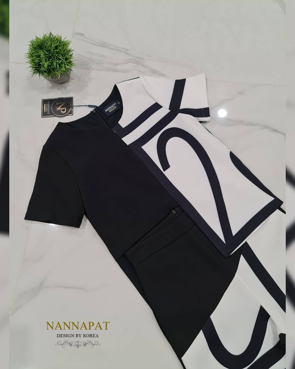 เสื้อซิปหลัง ดีไซน์ชายเสื้อ สั้น-ยาว