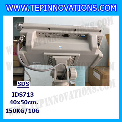 เครื่องชั่งดิจิตอล150kg รุ่น IDS713 พิกัด 150kg x 10g ตาชั่งดิจิตอล150kg เครื่องชั่งแบบปริ้นสติ๊กเกอร์ในตัว ขนาดแท่น 40x50 cm. ยี่ห้อ SDS รุ่น IDS713