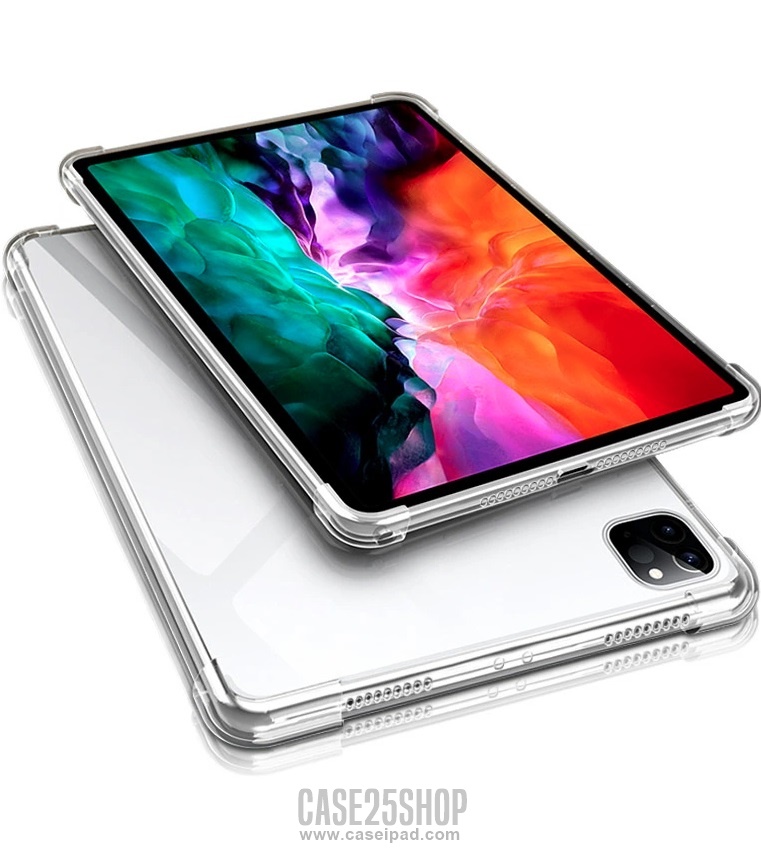 เคสซิลิโคนใสกันรอย ขอบกันกระแทก 4 ด้าน - เคส iPad Pro 12.9" Gen 5/6 (2021/2022)