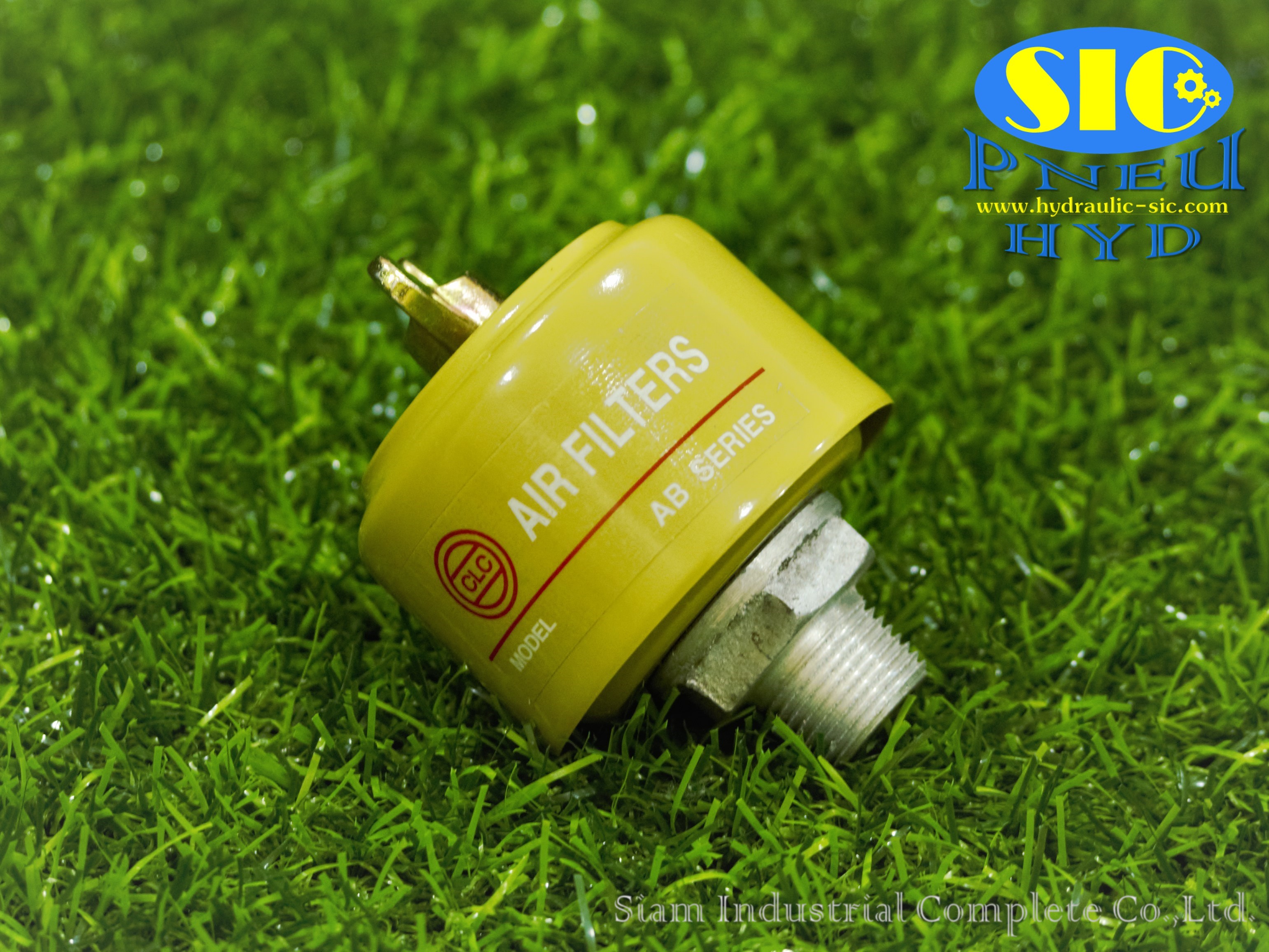 AB-24 กรองอากาศ Air Filter ขนาดเกลียว PT 3" (CLC)