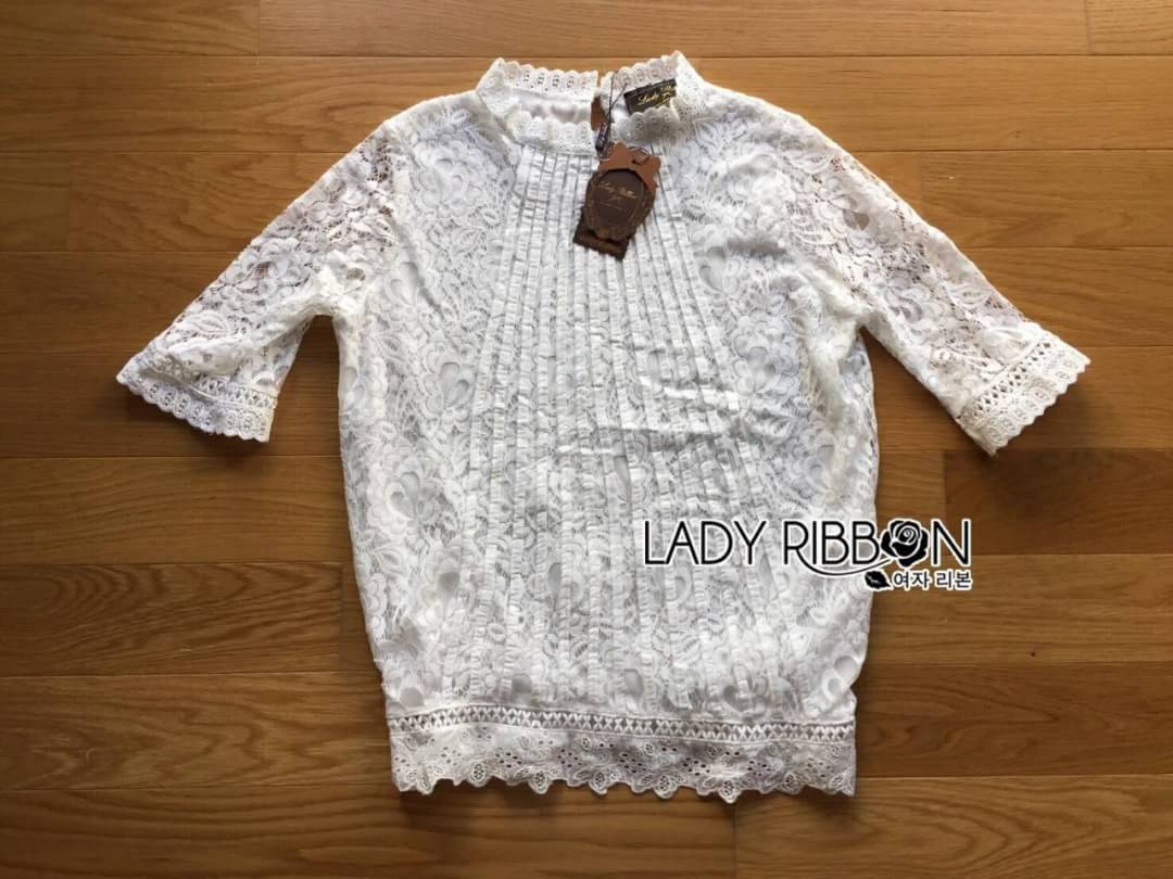 เสื้อลูกไม้ผ้านิ่มใส่สบาย