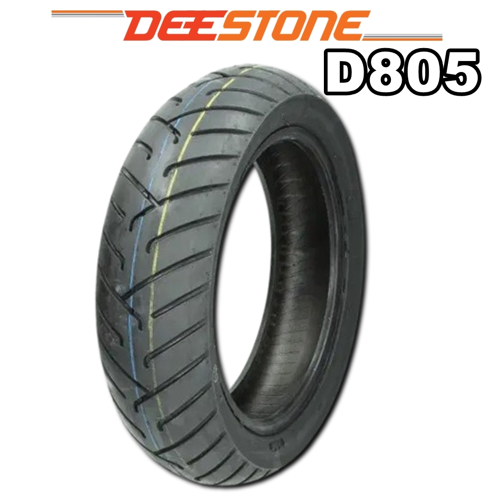 ยางมอเตอร์ไซค์ขอบ 13 และ 14 ยี่ห้อ DEESTONE รุ่น D805 TL ขนาด 110/70-13 , 130/70-13 , 120/70-14 , 140/70-14