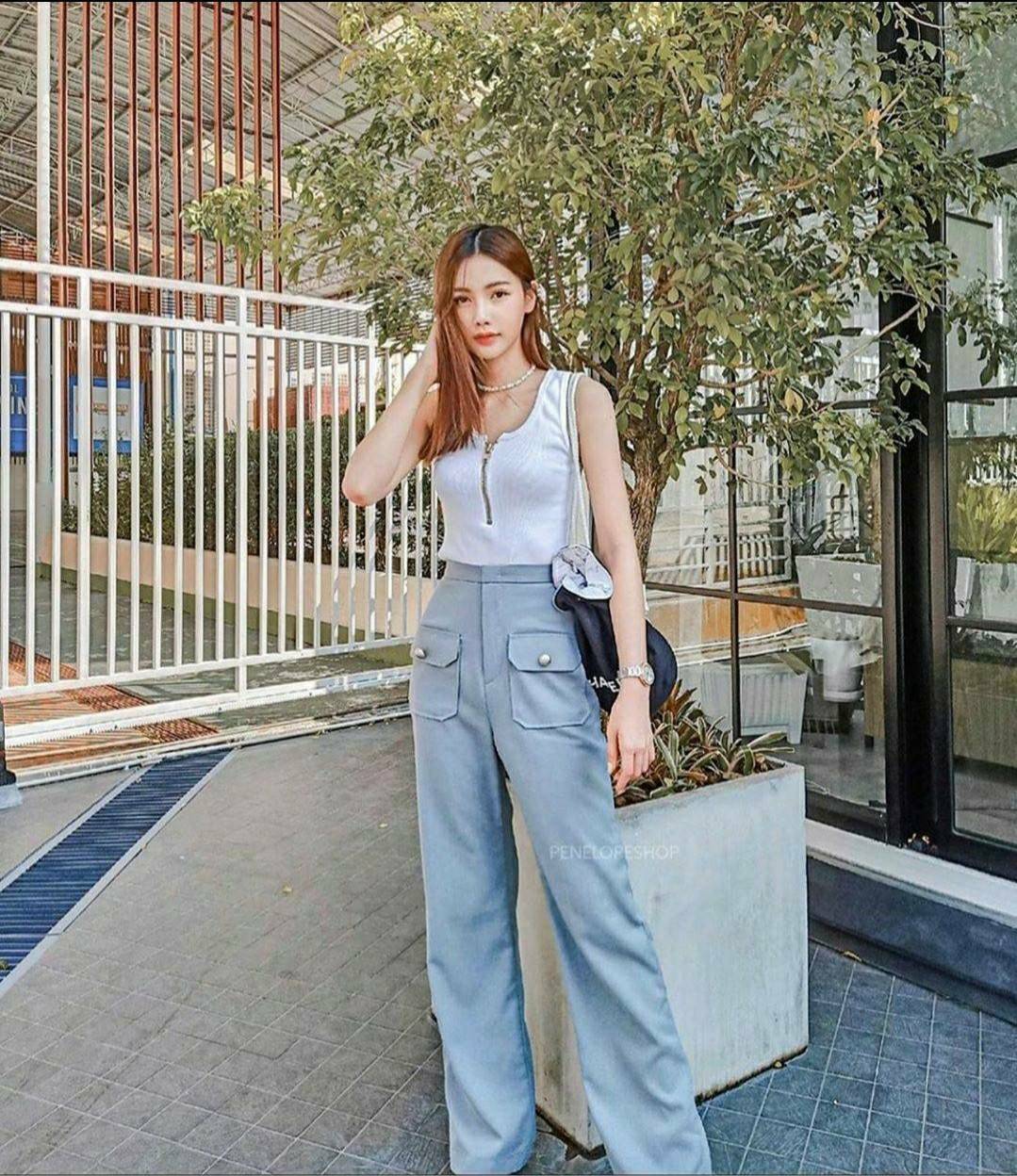 เสื้อกล้าม ผ้ายืด นิ่มเด้ง