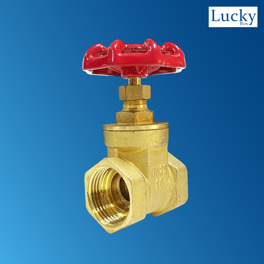 Gate valve ประตูน้ำทองเหลือง ขนาด 1 นิ้ว