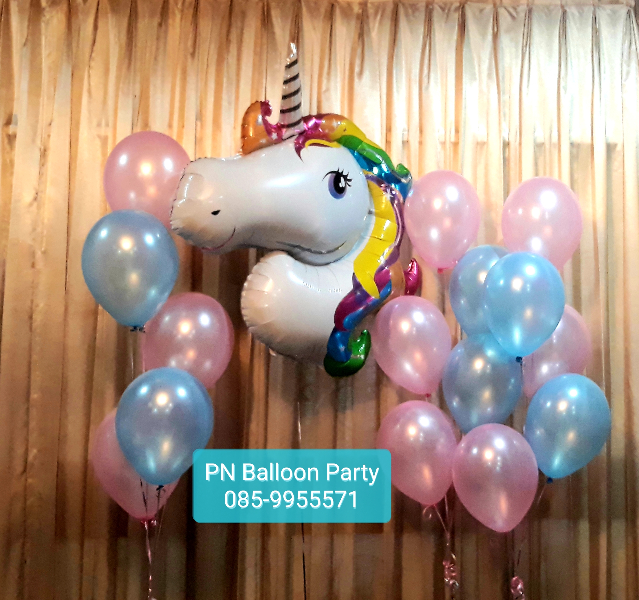 รีวิว ช่อลูกโป่งม้ายูนิคอร์น Unicorn Balloons