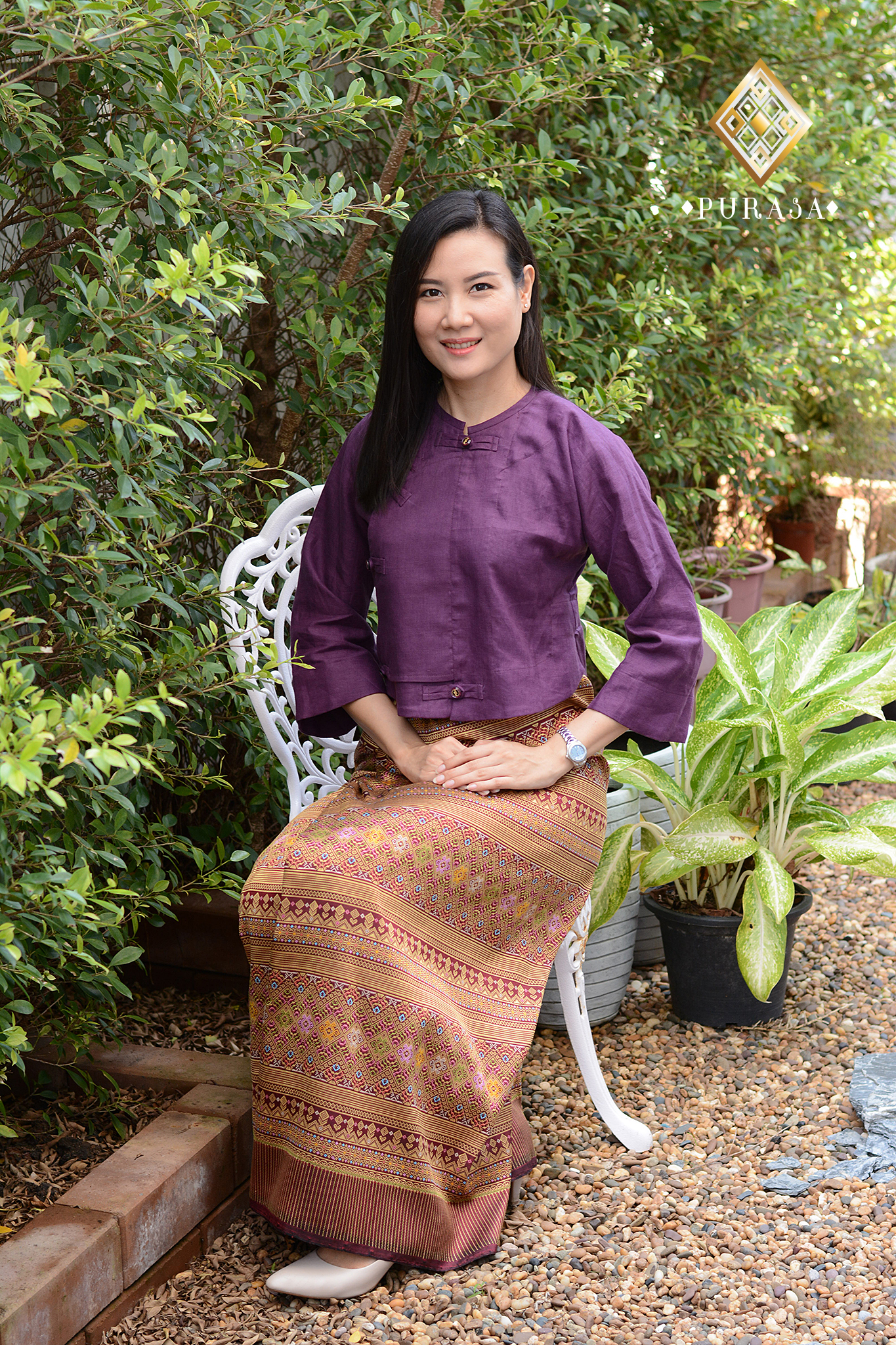 เสื้อไทลลื้อผ้าลินิน