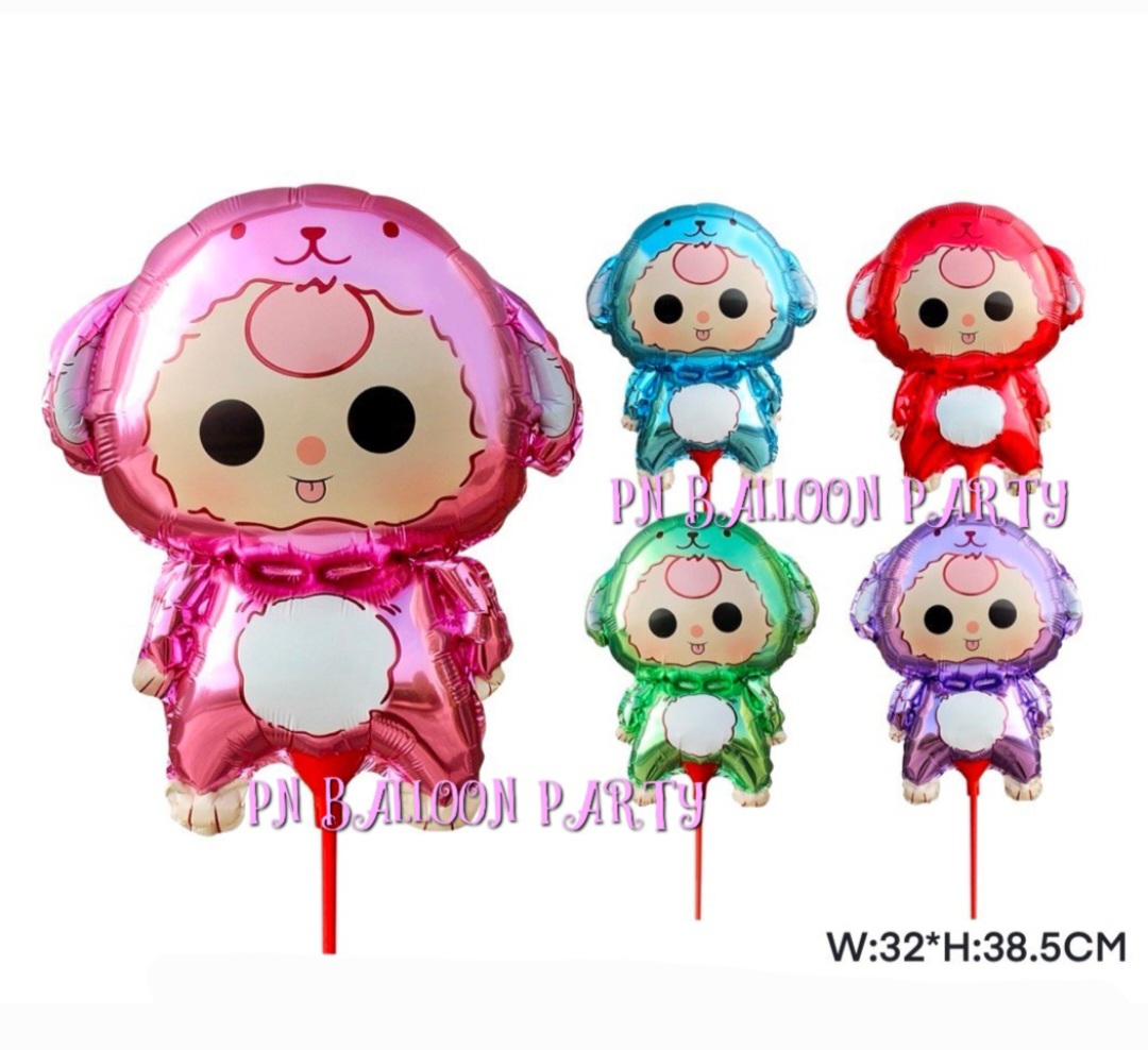 ลูกโป่งก้านเบบี้ทรี Baby Three Balloons