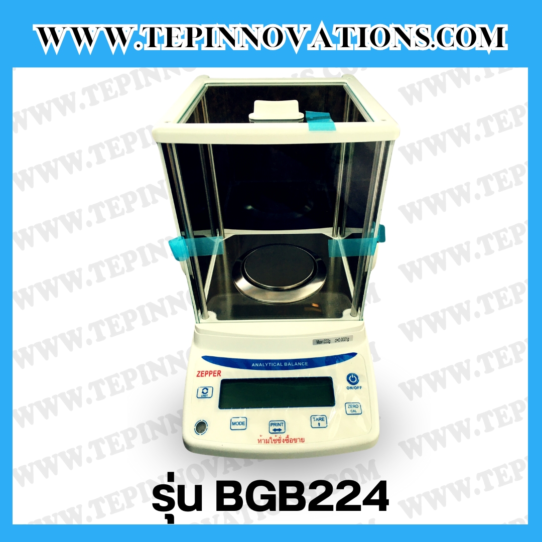 เครื่องชั่งดิจิตอลทศนิยม 4 ตำแหน่ง พิกัด 220g x 0.0001g เครื่องชั่ง220กรัม เครื่องชั่งน้ำหนัก220g เครื่องชั่งละเอียดสูง220กรัม ตาชั่ง220g รุ่น BGB224