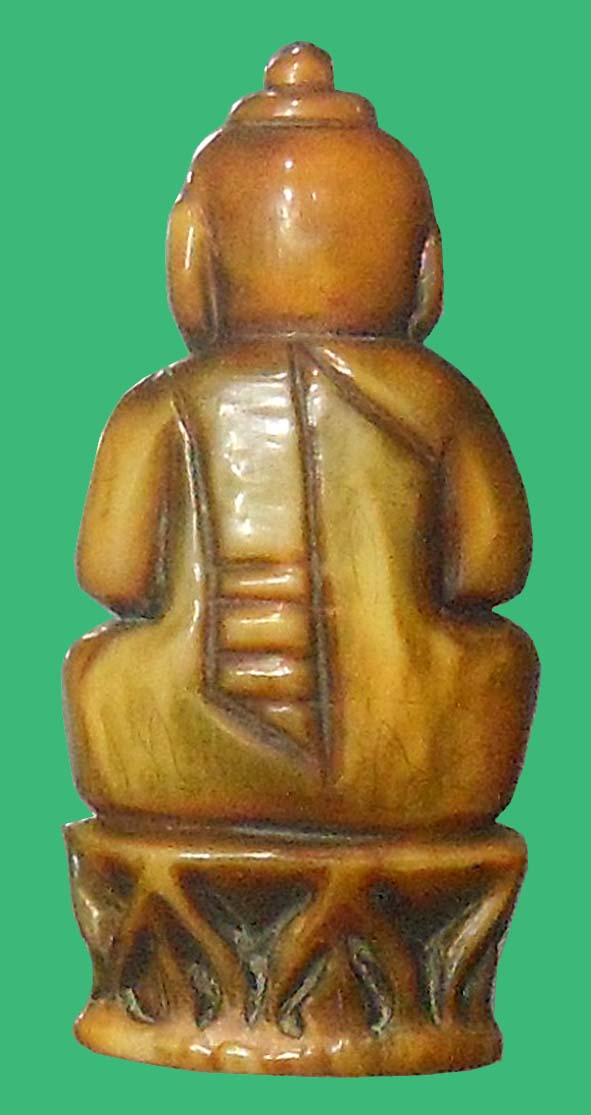 พระปิดตาเขี้ยวเสือแกะเก่า