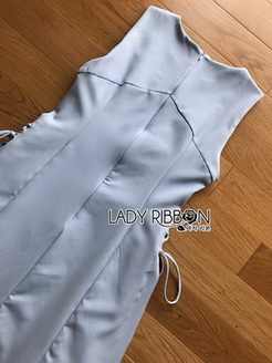 Baby Blue Lady Ribbon Dress