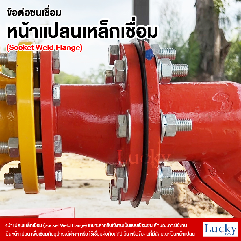 หน้าแปลนเหล็กเชื่อม 10K ขนาด 2 นิ้ว