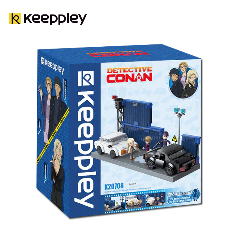(สินค้าลิขสิทธิ์แท้) ชุดตัวต่อยอดนักสืบจิ๋ว โคนัน x Keeppley